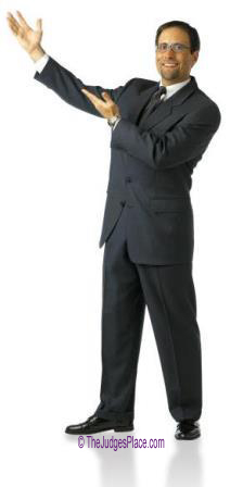The Ring Steward says "You can now go back to Meet The Judges!" The Ring Steward says "You can now go back to Meet The Judges!"